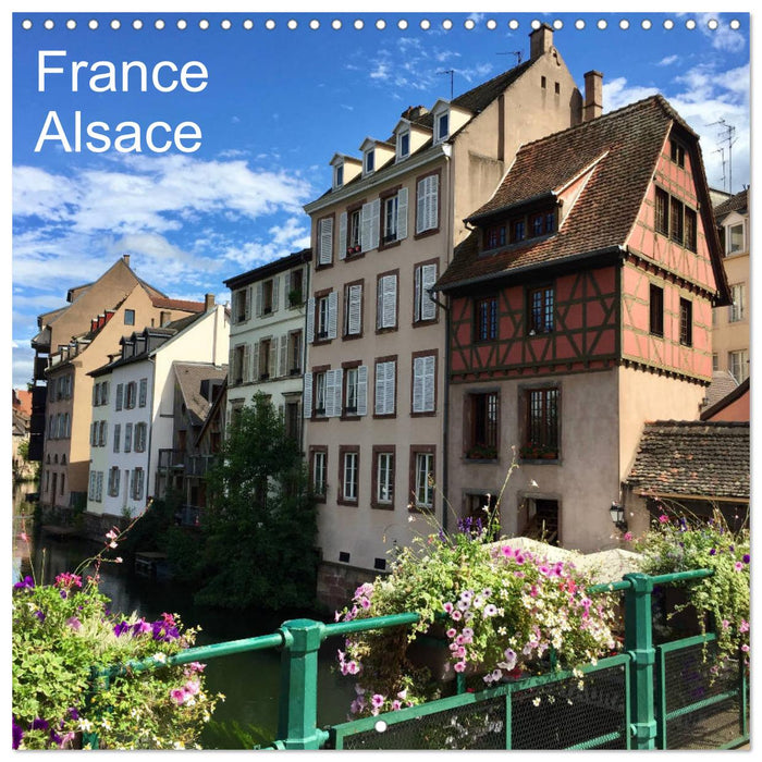 France Alsace (CALVENDO Monthly Calendar 2025)