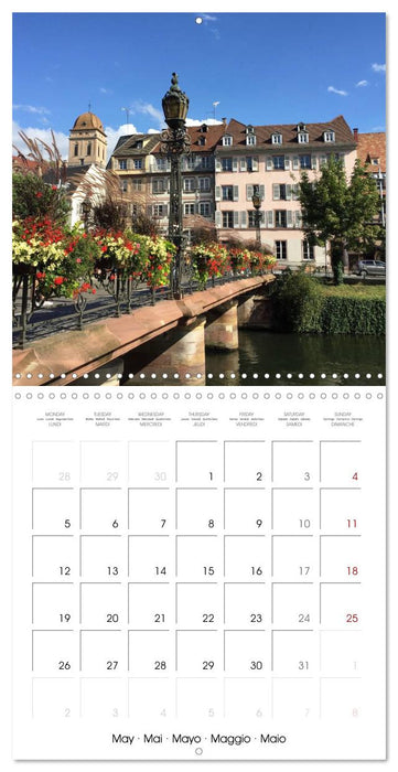 France Alsace (CALVENDO Monthly Calendar 2025)