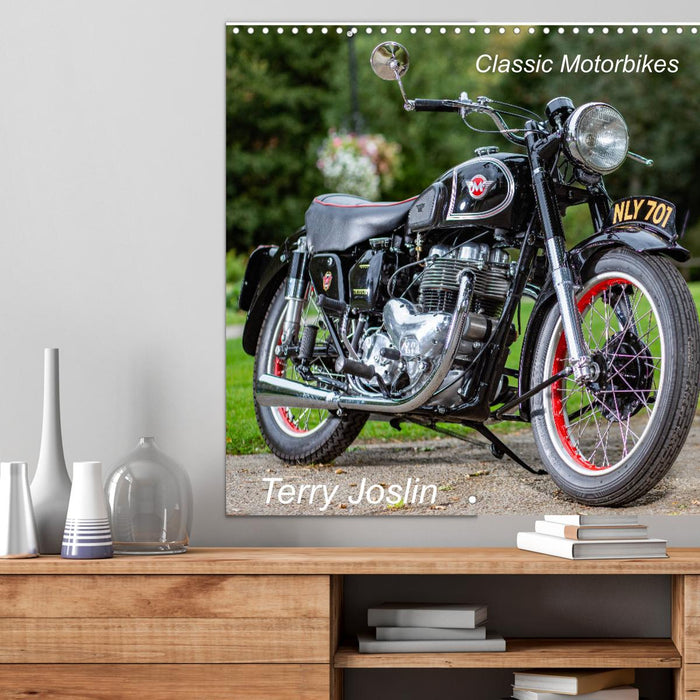 Classic Motorbikes (CALVENDO Monthly Calendar 2025)