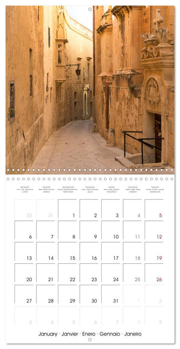 Malta - Gozo and Comino (CALVENDO Monthly Calendar 2025)