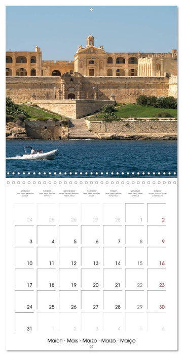 Malta - Gozo and Comino (CALVENDO Monthly Calendar 2025)