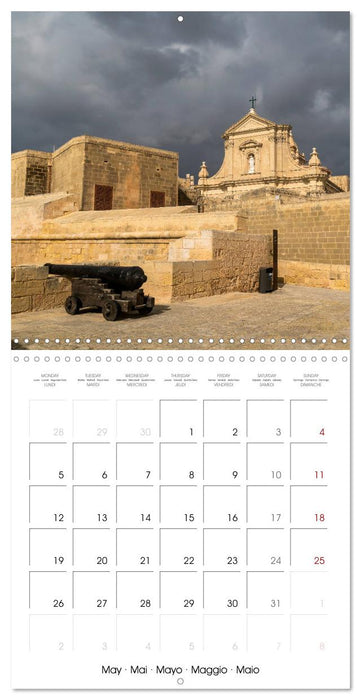 Malta - Gozo and Comino (CALVENDO Monthly Calendar 2025)