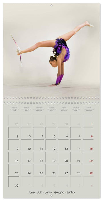 GYMNASTIQUE RYTHMIQUE (CALVENDO Calendrier mensuel 2025)