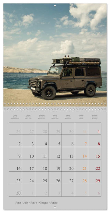 Off the Beaten Tracks through Europe (CALVENDO Monthly Calendar 2025)