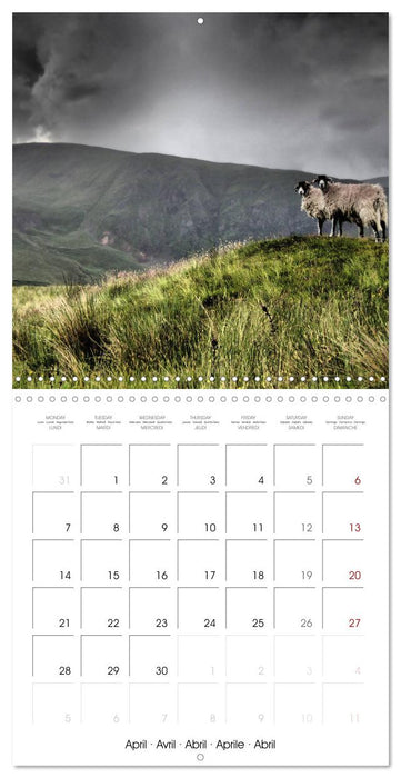 LAKE DISTRICT CUMBRIA Dramatic Art Photos (CALVENDO Monthly Calendar 2025)