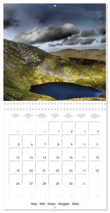 LAKE DISTRICT CUMBRIA Dramatic Art Photos (CALVENDO Monthly Calendar 2025)