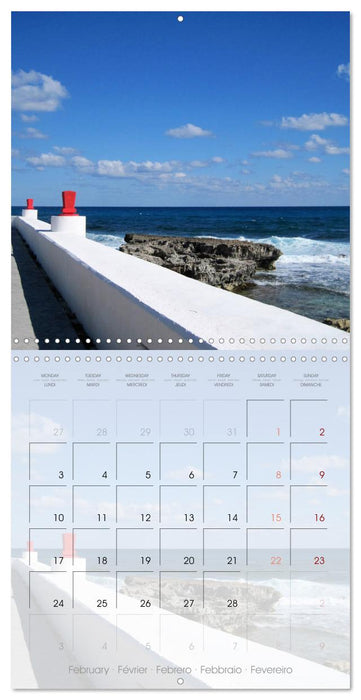 Caribbean Island of Women - Isla Mujeres (CALVENDO Monthly Calendar 2025)