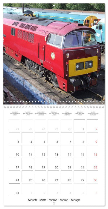 DIESELS (CALVENDO Monthly Calendar 2025)