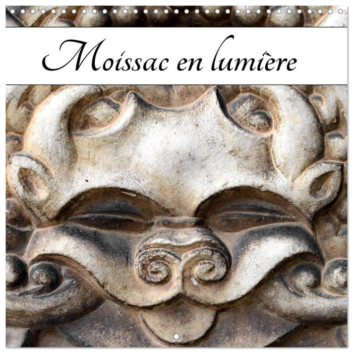 Moissac en lumière (CALVENDO Calendrier mensuel 2025)