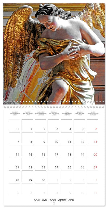 Lumière d'Ange (CALVENDO Calendrier mensuel 2025)