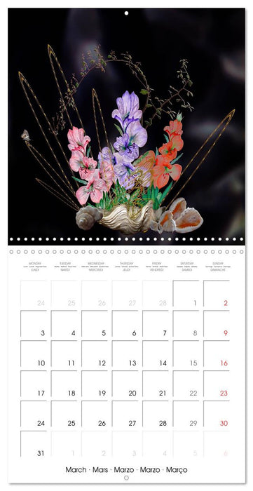 Enchanting Ikebana (CALVENDO Monthly Calendar 2025)