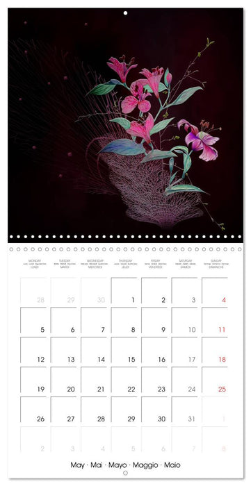 Enchanting Ikebana (CALVENDO Monthly Calendar 2025)