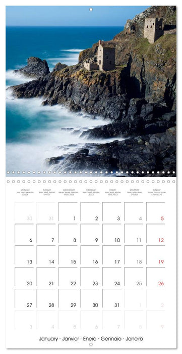 Beautiful Cornish Seascapes (CALVENDO Monthly Calendar 2025)