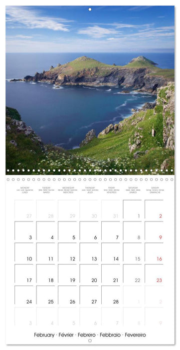 Beautiful Cornish Seascapes (CALVENDO Monthly Calendar 2025)