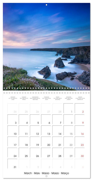 Beautiful Cornish Seascapes (CALVENDO Monthly Calendar 2025)