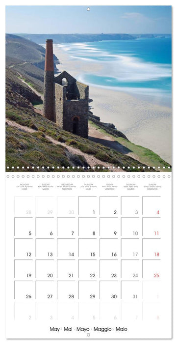 Beautiful Cornish Seascapes (CALVENDO Monthly Calendar 2025)