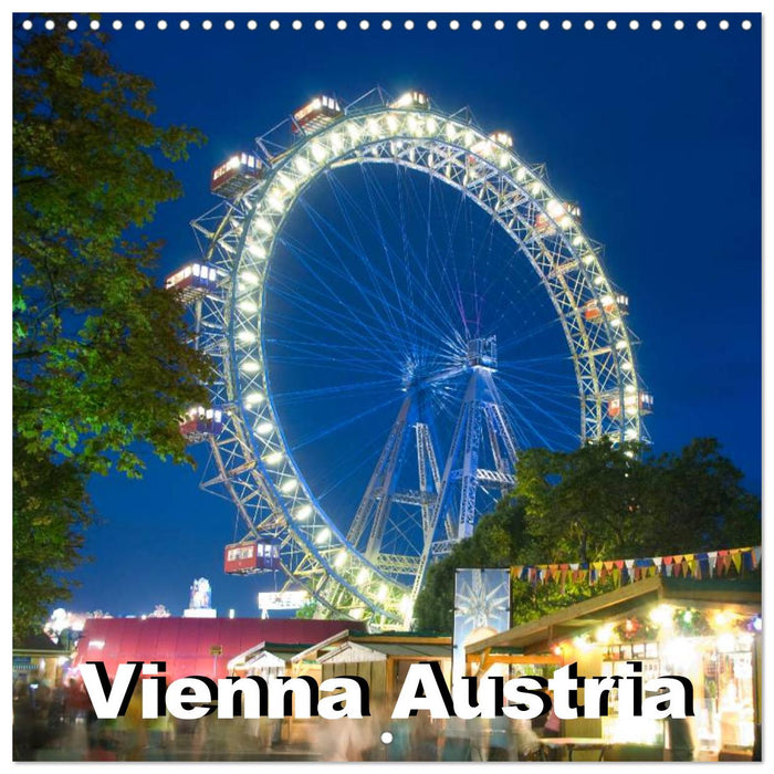 Vienna Austria (CALVENDO Monthly Calendar 2025)