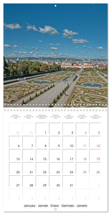 Vienna Austria (CALVENDO Monthly Calendar 2025)