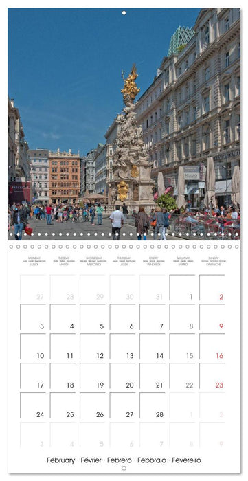 Vienna Austria (CALVENDO Monthly Calendar 2025)