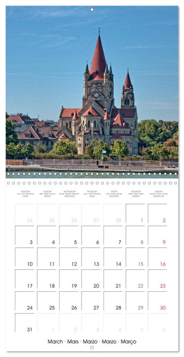 Vienna Austria (CALVENDO Monthly Calendar 2025)