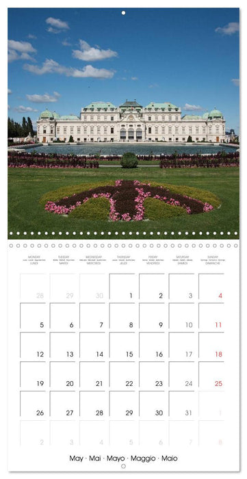 Vienna Austria (CALVENDO Monthly Calendar 2025)