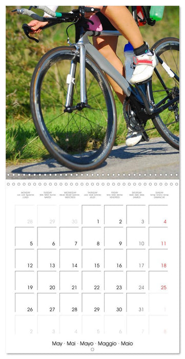 Triathlon Fairly Close (CALVENDO Monthly Calendar 2025)