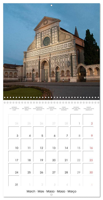 Florence City of Art (CALVENDO Monthly Calendar 2025)