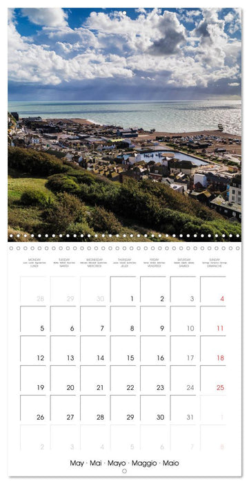 Hastings and St Leonards-on-Sea (CALVENDO Monthly Calendar 2025)