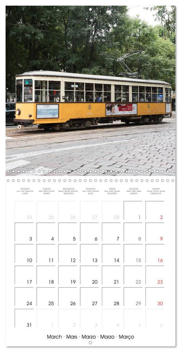 Milan - Italy (CALVENDO Monthly Calendar 2025)