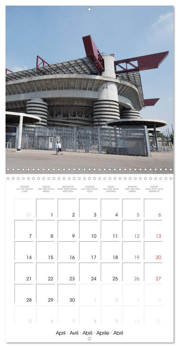 Milan - Italy (CALVENDO Monthly Calendar 2025)