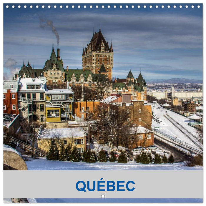 Québec (CALVENDO Calendrier mensuel 2025)