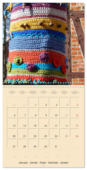 Urban Knitting (CALVENDO Monthly Calendar 2025)