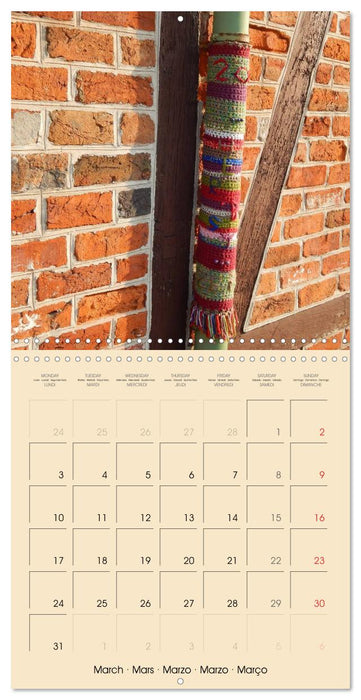 Urban Knitting (CALVENDO Monthly Calendar 2025)