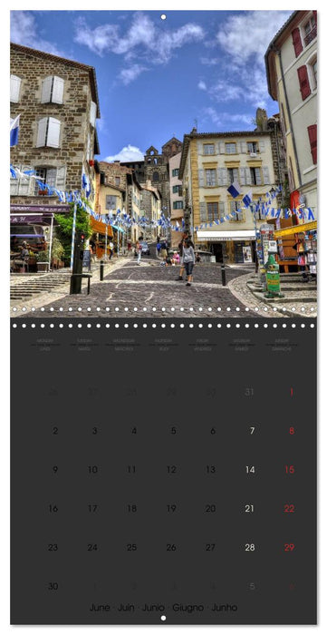 Le Puy-en-Velay (CALVENDO Calendrier mensuel 2025)