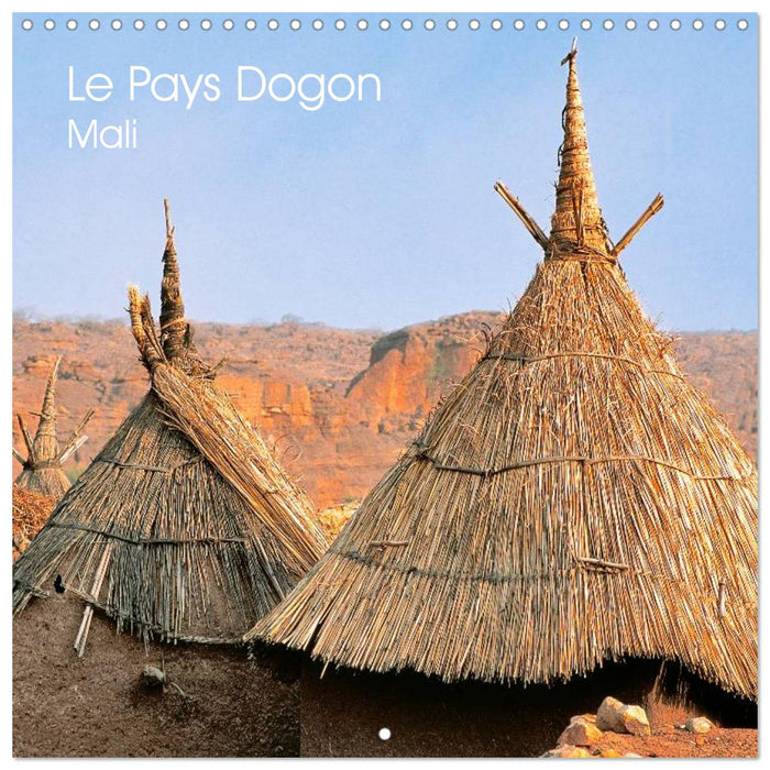 Le Pays Dogon Mali (CALVENDO Calendrier mensuel 2025)