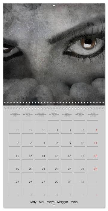 Kisses of dark dreams (CALVENDO Monthly Calendar 2025)