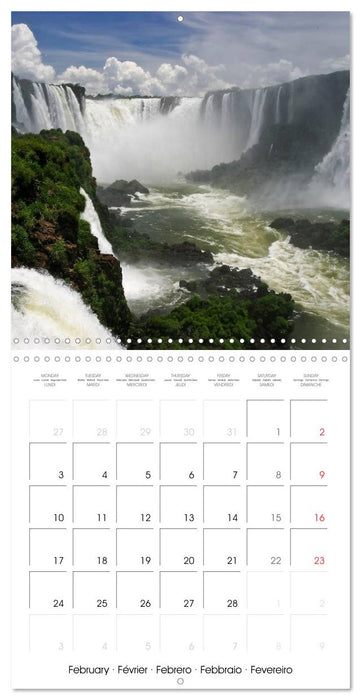 Argentina Landscapes of Breathtaking Contrast (CALVENDO Monthly Calendar 2025)