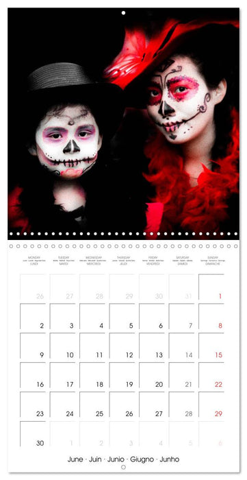 Dia de muertos (CALVENDO Monthly Calendar 2025)