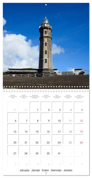 Beautiful Azores (CALVENDO Monthly Calendar 2025)