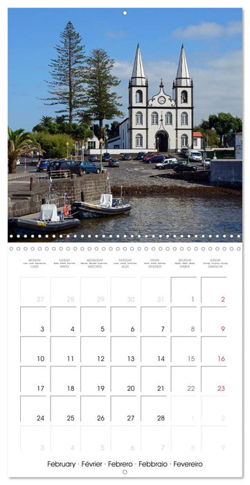 Beautiful Azores (CALVENDO Monthly Calendar 2025)