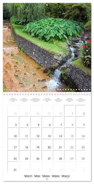 Beautiful Azores (CALVENDO Monthly Calendar 2025)