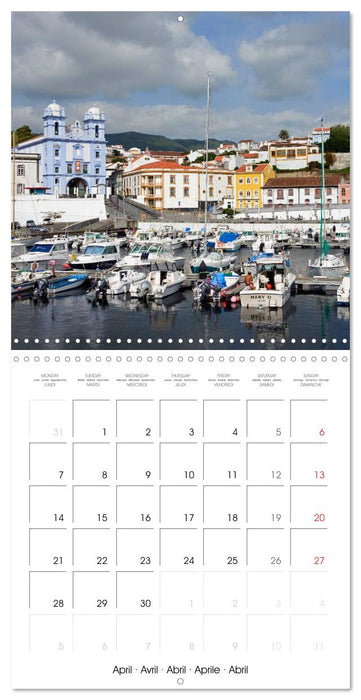 Beautiful Azores (CALVENDO Monthly Calendar 2025)