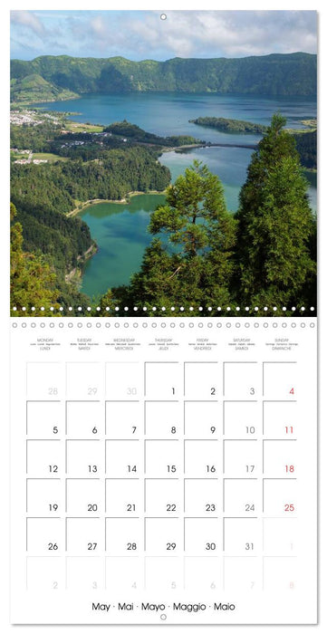 Beautiful Azores (CALVENDO Monthly Calendar 2025)