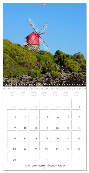 Beautiful Azores (CALVENDO Monthly Calendar 2025)