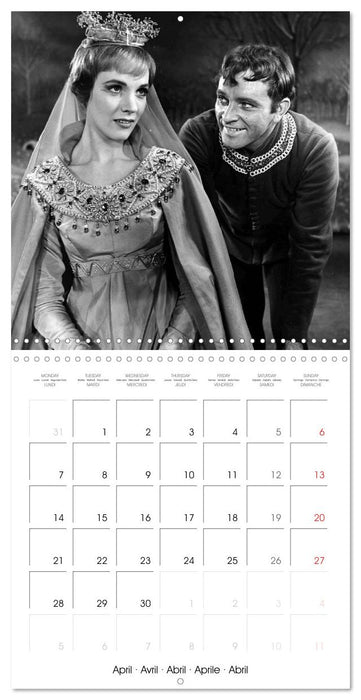 Classic Movies (CALVENDO Monthly Calendar 2025)