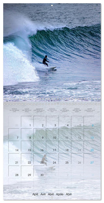 Surfing Passion (CALVENDO Monthly Calendar 2025)