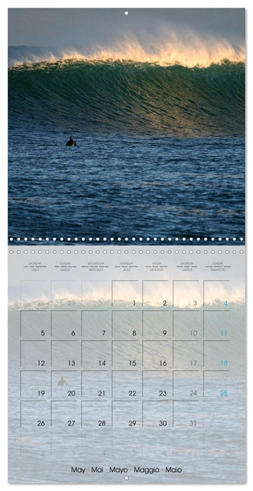 Surfing Passion (CALVENDO Monthly Calendar 2025)