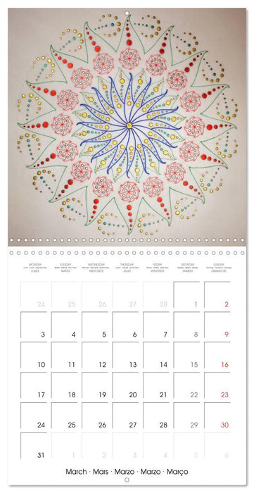 Sacred Geometry Healing (CALVENDO Monthly Calendar 2025)