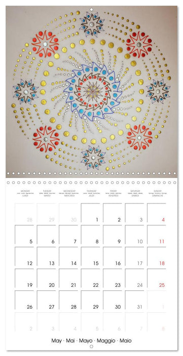 Sacred Geometry Healing (CALVENDO Monthly Calendar 2025)