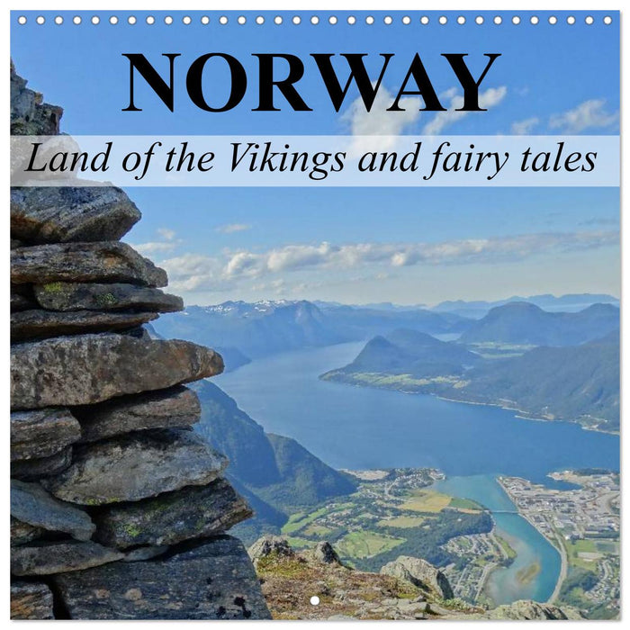 Norway Land of the Vikings and fairy tales (CALVENDO Monthly Calendar 2025)